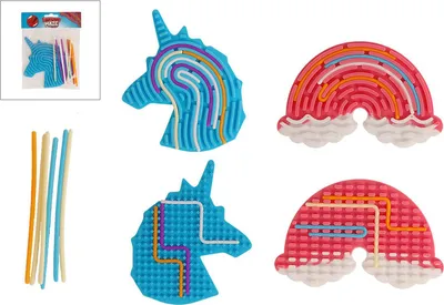 Produktbild von Van Manen Fingerprint Maze Unicorn Rainbow sortiert