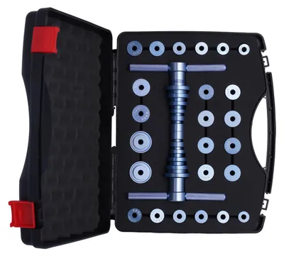 Image de Kit de presse à roulements pour vélos, construction robuste, applications polyvalentes, noir