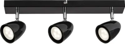 Zdjęcie produktu dla Spot PERICO czarny 3xGU10x5W metal wym:15x43x7cm IP20 Rabalux