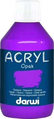 Image de Darwi Opak Peinture acrylique Lilas Parme 250 ml 1 pièce