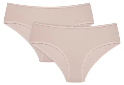 Productafbeelding van Hemdjes, slips, Henderson, modern, comfortabel, beige, 2-pack, van viscose, maat M