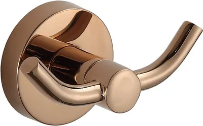 Immagine prodotto di Mexen Remo doppio gancio per asciugamano, oro rosa - 70507352-60