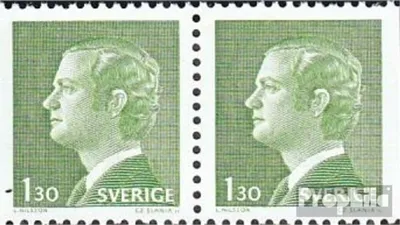 Produktbild von Briefmarken Schweden 1976 Mi 935x Dl/Dr Paar (kompl.Ausg.) postfrisch Carl XVI Gustaf