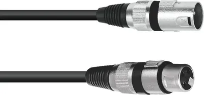 Produktbild von PSSO Lautsprecherkabel XLR 2x2,5 5m sw (30227981)