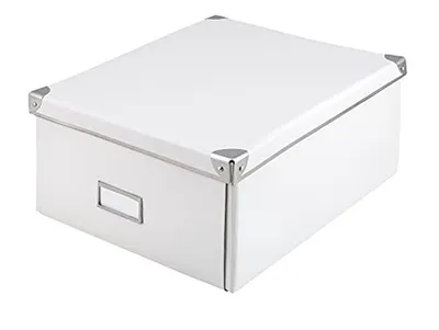 Produktbild von Idena Aufbewahrungsbox faltbar weiß 35x28x17cm