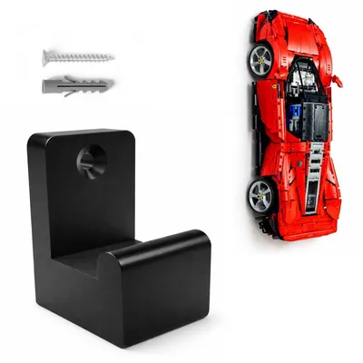 Produktbild von YUOM. Wandhalterung für LEGO Technic Ferrari Daytona SP3 – inklusive Schrauben und Dübel