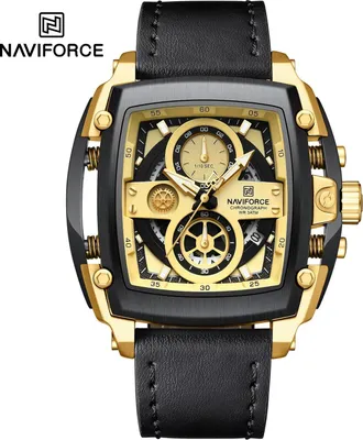 Immagine prodotto di Orologio NAVIFORCE TU-38600 - Eleganza Nero/Oro KP38600