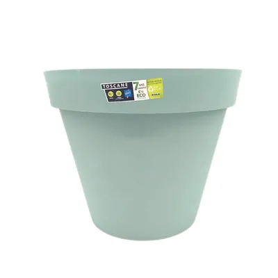 Produktbild von EDA Pot de Fleur Rond Toscane Ø 48 cm Volumen 43 L Ø 47 5 x H 39 cm Vert Laurier Gartentopf