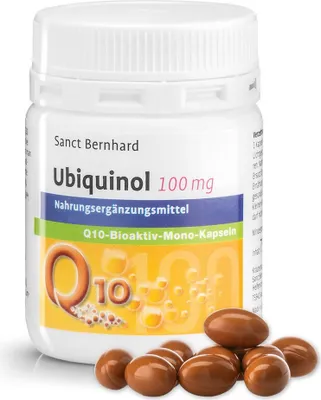 Produktbild von Sanct Bernhard Ubiquinol 100 mg Monokapseln 75 Kapseln