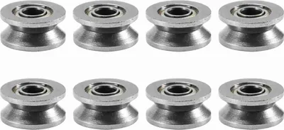 Obrázek produktu pro 10 kusů V624ZZ V drážkové kuličkové ložisko pro kolejnicový lineární pohonný systém 4*13*6 mm