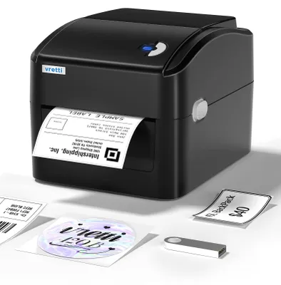 Thermo-Etikettendrucker 4x6, Versandlabel, USB, Windows/Mac/Linux