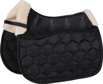 Produktbild von Eskadron Basics Glossy Evo-Wool Schabracke, Größe:Vielseitigkeit, Farbe:black