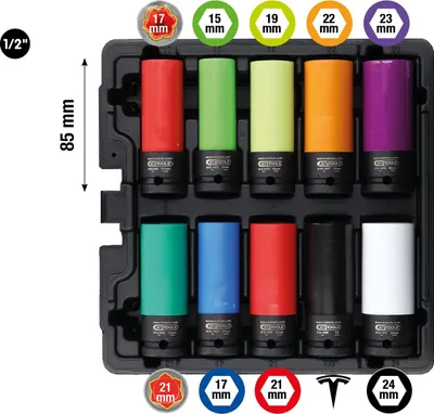 Immagine prodotto di KS TOOLS 515.0890 Set in bussola