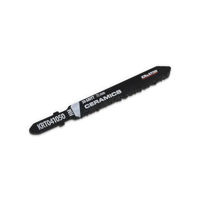 Produktbild von Kreator Ceramics 75 Mm 30 Tpi Schlüssellochsäge 2 Einheiten Silber  Silber One Size