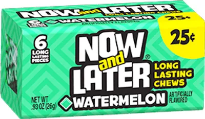 Produktbild von Now & Later Watermelon (24 x 26g)