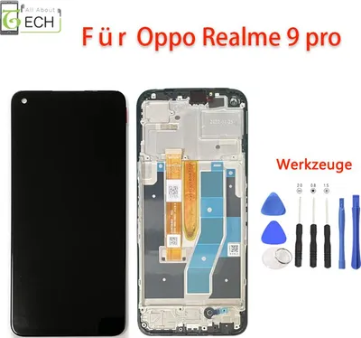 Produktbild von Für Oppo Realme 9 Pro 5G LCD Display mit Rahmen Touch Screen Bildschirm