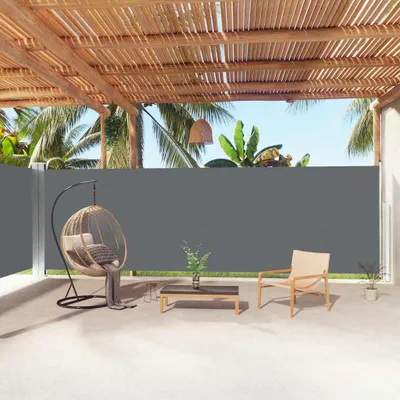Obrázok produktu pre vidaXL Bočná výsuvná markíza antracit 200x1000 cm