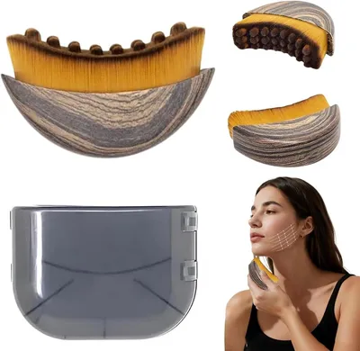 Produktbild von Minicee Gesichtsmassagebürste für Gesicht, Kinn & Kieferlinie
