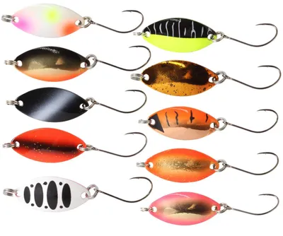 Produktbild von FTM Spoon Jife 2g 2,5cm - Forellenblinker, Farbe:chartreuse-schwarz weiß/chartreuse grün