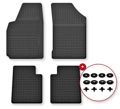 Immagine prodotto di Tappetini gomma vasca per Suzuki Vitara I 1988-1997 Set 4 pezzi con clip