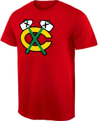 Immagine prodotto di Maglietta Chicago Blackhawks NHL Team Alternate Logo Uomo Taglia: M