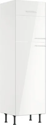 Produktbild von Optifit Kühlumbauschrank für 145er Einbaukühlschrank Rurik986 BxTxH 60 x 58,4 x 211,8 cm weiß glänzend zerlegt Anschlag