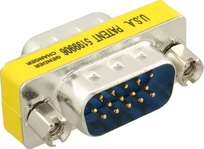 Immagine prodotto di InLine® Adattatore VGA Sub-D 15pin maschio / maschio, Mini-Gender-Changer