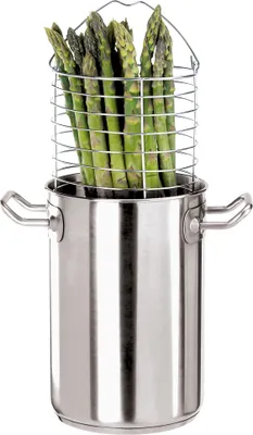 Produktbild von Sambonet Serie 2000 Edelstahl satiniert Spargeltopf 12037-16