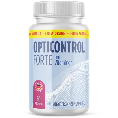 Image de Opticontrol Forte Capsules | pour une vie active | composition éprouvée | contenu 60 capsules