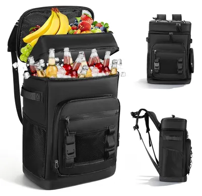 Produktbild von Großer Wasserdichter Kühltaschen Rucksack - 48 Dosen Kapazität