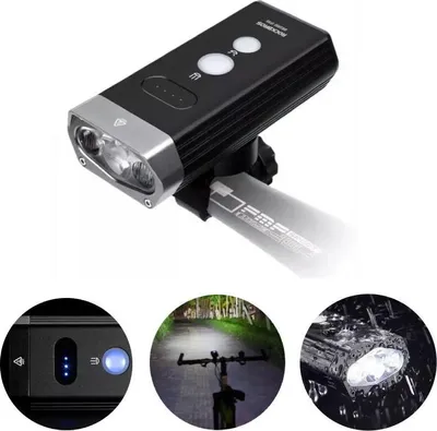 Obrázek produktu pro ROCKBROS BR2000 USB IPX6 POWERBANK přední světlo na kolo