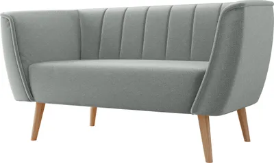 Produktbild von MIRJAN24 Sofa Pas 2, Polstersofa mit Wellenfeder, Holzfüße, Wohnzimmer Kollektion (Farbe: Kronos 53)