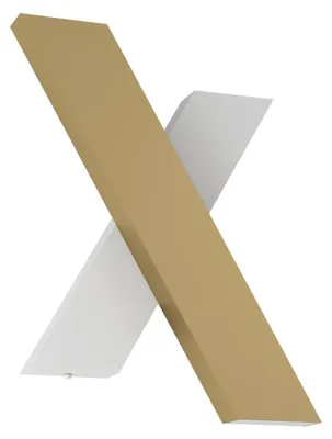 Productafbeelding van EGLO Brezzara, oppervlakte, andere, 2 lampen, 3000 K, IP20, goud, wit