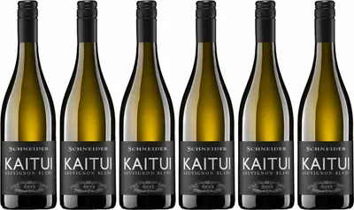 Produktbild von Markus Schneider Sauvignon Blanc Kaitui 2023 (6x 0,75l.) - inkl. BOTTLEROCKET Untersetzer