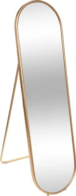 Produktbild von Standspiegel "edi" metall vergoldet 160x44cm  - Atmosphera créateur d'intérieur