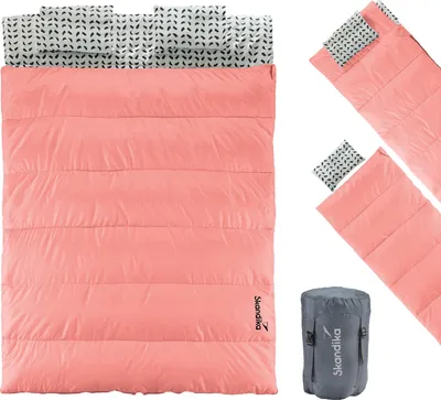 Produktbild von Skandika Deckenschlafsack Iceland Double (dunkelgrün)