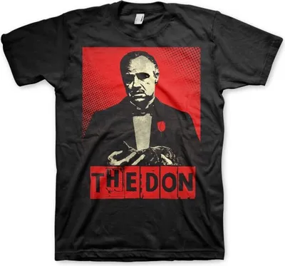 Produktbild von Godfather - The Don T-Shirt - Large - Black