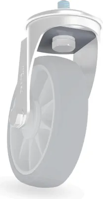 Produktbild von Fetra Feststellstrebe für Ø 160 + 200 mm Rückenlochrolle, 71643F