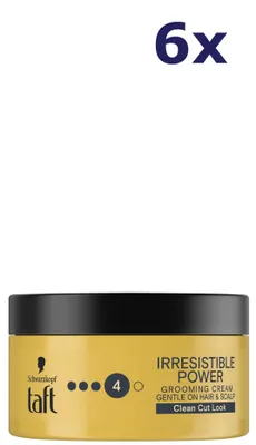 Produktbild von 6x Taft Stylingcreme 100 ml, „Irresistible Power Hold 4“