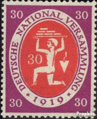 Produktbild von Briefmarken Deutsches Reich 1919 Mi 110 postfrisch Nationalversammlung