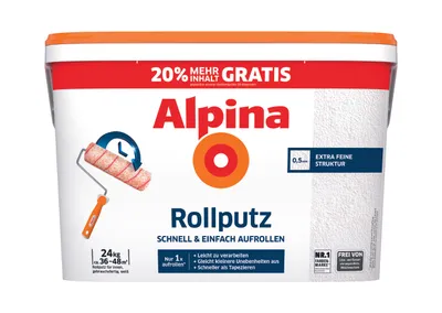 Produktbild von Alpina Rollputz 20 KG + 20% gratis