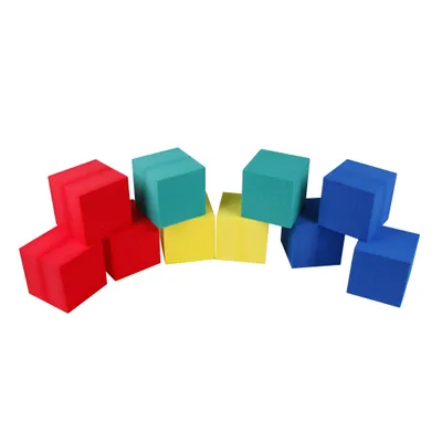 Produktbild von Sport-Thieme Schaumstoffbausteine-Set "Quader", Würfel, 20x20x20 cm