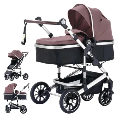 Obrázek produktu pro Daliya® NEOMOVE 2v1 – kočárek, korbička a sportovní sedačka v jednom, buggy, hliníkový rám, cestovní kočárek, kombinovaný kočárek s velkým nákupním košíkem