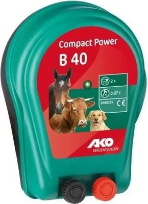 Image de Électrificateur Kerbl Ako Compact, Alimentation Power B40, 2 x 1,5 V, Vert