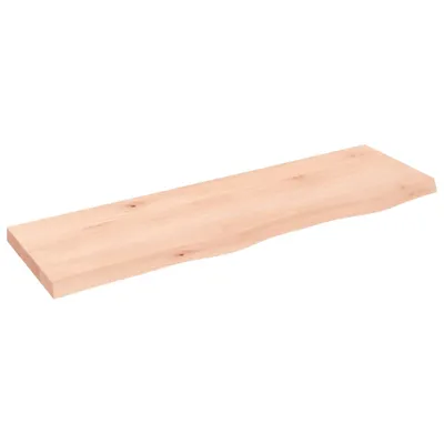 Obrázek produktu pro vidaXL Umyvadlová deska 100x30x(2-4) cm z masivního neošetřeného dřeva