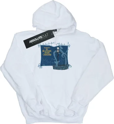 Produktbild von Disney - "Nightmare Before Christmas Jack And The Well" Kapuzenpullover für Jungen BI10994 (140-146) (Weiß)