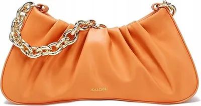 Obrázok produktu pre JOLLQUE DAMENTASCHE ORANGE Knedlík 13x5x2,3 cm Klein Leder
