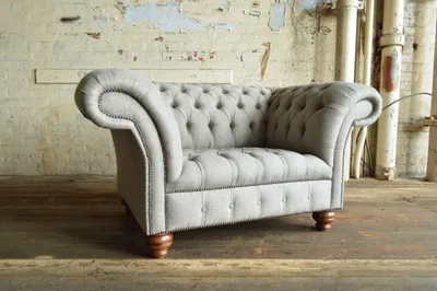 Zdjęcie produktu dla Fotel Chesterfield, telewizor, design, sofka tapicerowana, kanapa Chesterfield, model 378
