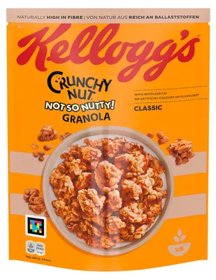 Image de Kellogg Crunchy Nut Granola Classic délicieux mélange 380g