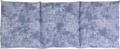 Produktbild von Johanniskernkissen 20x50cm groß 3-Kammer. used-look grau-blau. Wärmekissen, Körnerkissen. used-look grau-blau